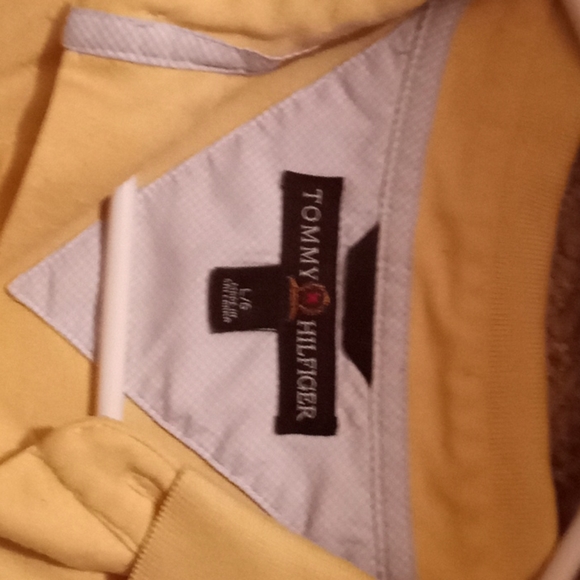 Tommy Hilfiger yellow polo - Picture 2 of 3